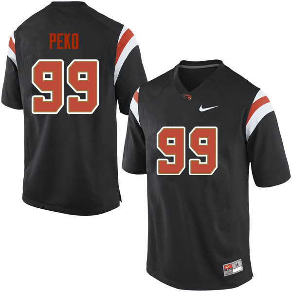 Youth Oregon State Beavers #99 Kyle Peko College Football Jerseys Sale-Black